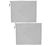 TOKIDNY Cortinas de Malla Metálica para Chimenea 2 Piezas 61X483 CM Paneles Resistentes al Calor con Anillos de Metal para Fácil Instalación Pantalla Protectora para Hogar contra