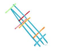 TOKIDNY Cuerda de Seguridad para Asas Múltiples Distancia Adecuada para Guarderías y Escuelas Cuerda Antipérdida para Paseos al Aire Colores Aleatorios para Grupos