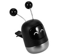 TOKIDNY Difusor de Aceites Esenciales para Coche Clip de Aroma en Forma de Robot, Fácil de Instalar y Hecho de Plástico y Aleación para Aliviar el Estrés