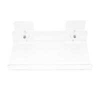 TOKIDNY Estante de Acrílico Transparente Fácil de Mantener para Pared, Soporte para Discos de Vinilo Mantiene Orden en Oficina o Comedor