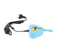 TOKIDNY Herramientas para Sello de Lacre con Fundidor Eléctrico Azul Cuchara y Aguja para Derretir Cera Reutilizable Kit Compacto y Versátil para Manualidades DIY