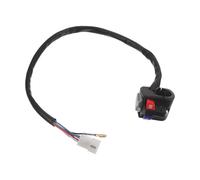 TOKIDNY Interruptor de Encendido para Motocicleta Resistente al Agua Botón de Parada Rápida Conjunto de Interruptor de Faros de Manillar Compatible para Scooter y Moto Repuesto Duradero