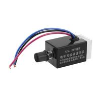 TOKIDNY Interruptor Regulador de Velocidad Electrónico para Ventilador de Camión 12v/24v Disipador de Calor Controlador Automático de Temperatura y Control Variable para Motor Cc