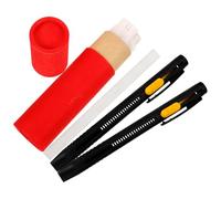 TOKIDNY Juego de 2 Lápices de Tiza para Coser Efecto Invisible, Marcador para Cuero y Tela, Material Plástico Recambios para Costura Profesional