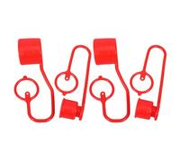 TOKIDNY Juego de 2 Tapas Protectoras Antipolvo Hidráulicas de 1/2 para Acopladores Rápidos, Cubierta de Conector Resistente y Sellado Hermético para Sistemas Hidráulicos Industriales