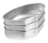 TOKIDNY Juego de 3 Rejillas de Vapor de Acero Inoxidable Bandeja Dividida Forma de Abanico Vaporera para Olla y Freidora de Aire Apta para Cocinar al Vapor Verduras y Guisos Líquidos