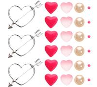 TOKIDNY Juego de Cuentas Flotantes para Rellenar Jarrones Decorativos, Relleno de Jarrón para Centros de Mesa, Adornos para Velas y Manualidades de San Valentín, Decoración para Bodas