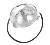 TOKIDNY Luz Antiniebla LED para Motocicleta Faro Auxiliar Retro de Galvanoplastia Luz Blanca para Conducción Segura Compatible con Motos Cruiser Accesorio para Mejora de Visibilidad