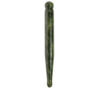 TOKIDNY Masajeador de Jade Portátil para Acupresión y Reflexología, Palo de Masaje Multifuncional para Pies y Espalda, Herramienta Natural de Piedra de Jade para Bienestar y Relajación