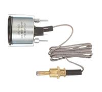 TOKIDNY Medidor Mecánico de del Agua 52 MM con Sensor Indicador Doble Escala Celsius y Fahrenheit Manómetro Metálico para Coche Camión y Barco Instalación Sencilla para Control Motor