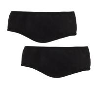 TOKIDNY Orejeras Insonorizadas Negras Reducción de Ruido Ajustables para Dormir, 2 Piezas Suaves y Cómodas para Hombres y Mujeres, Protectores Auditivos para Descanso, Estudio y