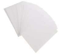TOKIDNY Papel Adhesivo de Vinilo Imprimible Blanco A5 100 Hojas Mate Autoadhesivo para Proyectos de Manualidades y Arte Impresora de Inyección de Tinta