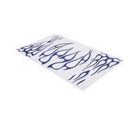 TOKIDNY Pegatinas Decorativas de para Motos Adhesivos Reflectantes Resistentes al Agua Calcomanías para Tanque de Gasolina y Decoración de Ruedas Traseras Azul