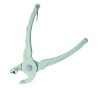 TOKIDNY Pinza para Plato Caliente Plástico Resistente, Clip Anti-escaldaduras para Cuencos y Vajilla, Práctica Pinza Ergonómica de Cocina para Uso Doméstico, 1 Pieza Color Verde Nordico,