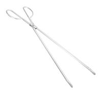 TOKIDNY Pinzas para Chimenea Acero Inoxidable Tenazas Resistentes para Leña y Herramienta Práctica para Barbacoa Camping y Hogar Diseño Duradero y Firme Agarre