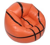 TOKIDNY Sofá Hinchable Creativo Forma de Baloncesto, Material PVC Resistente y Ahorro de Espacio Adecuado para Jardines y Espacios Compactos