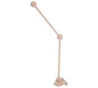 TOKIDNY Soporte Ajustable de Madera para Móvil de Cuna Soporte para Mosquitera Beige, Accesorio Adecuado para Habitación de Ñiño y Recién Nacido