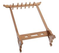 TOKIDNY Soporte para Pinceles de Tinta Vintage Plástico Duradero 8 Colgadores Estante Creativo para Pinceles Portalápices Multiusos y Decoración de Escritorio para Caligrafía