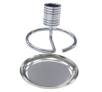 TOKIDNY Soporte Para Rollos De Moxa De Acero Inoxidable Bandeja Desmontable, Base Resistente y Estable Para Quemar Varillas De Moxa, Adecuado Para Uso Doméstico En Terapia De Moxibustión