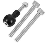 TOKIDNY Soporte para Teléfono Motocicleta Base de Abrazadera y Pernos, Adecuado para Scooter y Motos en Rutas Complicadas, Accesorio Fijación Segura para Navegación y Fotos