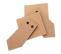 TOKIDNY Soportes para Caballete de Cartón Autoadhesivos 2 Piezas 409 Pulgadas Marrón Claro para Marcos de Fotos Lienzos y Pinturas Respaldo Estable y Plegable para Exhibición en Hogar