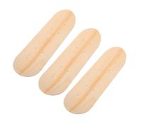 TOKIDNY Tablas de Skate Sencillas de 7 Capas de Arce, 3 Piezas de 43 CM para Pintar, para Manualidades y Juegos Creativos en Casa