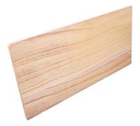 TOKIDNY Tablero de madera maciza 40x20 cm, accesorio versátil para manualidades y divisores en guardarropa, material rectangular sin tratar
