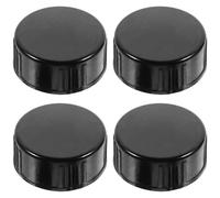 TOKIDNY Tapones de Rosca para Botellas de Vino y Agua, 4 Unidades, Cierre Hermético 28 Dientes, Tapas Antisalpicaduras para Jarras y Botellas