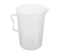 TOKIDNY Taza Medidora de Plástico Transparente de 2000 Ml para Líquidos y Aceite de Transmisión, Resistente a Roturas y Alta Precisión para Cocina y Mantenimiento de Automóviles