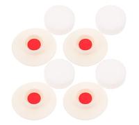 TOKIDNY Válvula de Vacío de Tpu para Bolsa de Compresión 4 Piezas Tapón Hermético Antifugas Núcleo de Ventilación Válvula Plana Reutilizable para Almacenamiento y Viajes