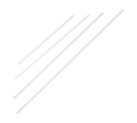 TOKIDNY Varillas de Vidrio Sólidas para Agitar Cabeza Redonda Transparentes Surtido 12 Piezas 5X150 MM/200 MM/250 MM/300 MM Agitadores de Laboratorio y Mezcla para Bebidas y