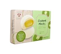 TOKIMEKI Premium Custard Mochi - Sabor Kiwi - Paquete de 168 g + Heartforcards® Protección de envío