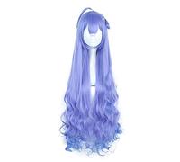 Tokio Anime Azur Lane HMS Unicornio Cosplay Peluca Mujeres Azul Largo Ondulado Pelo resistente al calor Fiesta de Halloween Disfraz Pelucas Perucas KUWS664E