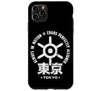 Tokio Japón Ciudad Símbolo Tokio Kanji Retro Otaku Souvenir Carcasa para iPhone 11 Pro Max