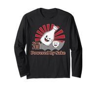 Tokio Japón Sake Amor Vino Amigos Buenos Tiempos Diversión Manga Larga