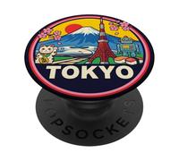 Tokio Japón Viaje Souvenir City Gift PopSockets PopGrip Adhesivo