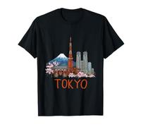 Tokio Japón Viaje Souvenir City Monumento Regalo Camiseta