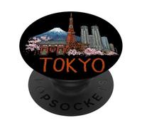 Tokio Japón Viaje Souvenir City Monumento Regalo PopSockets PopGrip Adhesivo