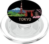 Tokio Japón Viaje Souvenir City Monumento Regalo PopSockets PopGrip para MagSafe