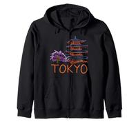 Tokio Japón Viaje Souvenir Historic City Monumento Regalo Sudadera con Capucha