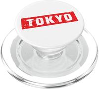 Tokio Logotipo #1 Etiqueta Osaka Nippon Japón Kioto Recuerdo PopSockets PopGrip para MagSafe