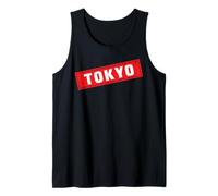 Tokio Logotipo #1 Etiqueta Viaje Fuji Kioto Japón Recuerdo Camiseta sin Mangas