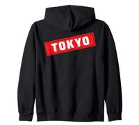 Tokio Logotipo #1 Etiqueta Viaje Fuji Kioto Japón Recuerdo Sudadera con Capucha