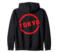 Tokio Logotipo #4 Etiqueta Fuji Nippon Kioto Japón Recuerdo Sudadera con Capucha