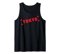 Tokio Logotipo #5 Japón Etiqueta Osaka Recuerdo Nippon Kioto Camiseta sin Mangas