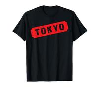 Tokio Logotipo #6 Etiqueta Osaka Recuerdo Sapporo Japón Camiseta