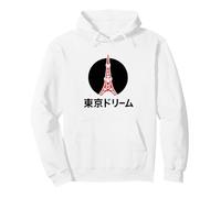 Tokio Sueño Minimal Horizonte Japonés Sudadera con Capucha