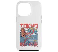 Tokio Tigre Fantasía Dragón Batalla Choque Japonés Estilo Anime Carcasa para iPhone 13 Pro