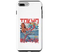 Tokio Tigre Fantasía Dragón Batalla Choque Japonés Estilo Anime Carcasa para iPhone 7 Plus/8 Plus
