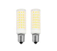 Tokira Bombillas LED E14 5W, 16 * 65mm, 800 lumen, Bombillas de maíz roscadas, 88 Cuentas de lámparas led, 3000k de luz cálida, no ajustable, Grupo 2【Nivel de eficiencia energética D】